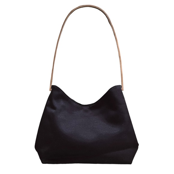 Jeanne Lottie Handbags - Jeanne Lottie Vintage Y2K Shoulder Bag with Silver Metal Strap and Snap Closure